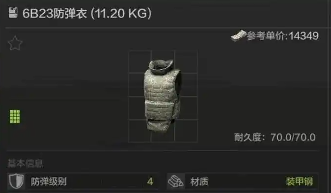 暗区突围哪个4甲最硬1