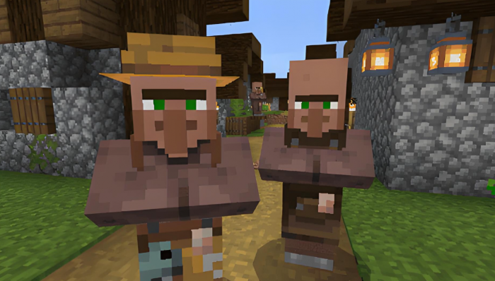 我的世界村如何将村民倒掉2