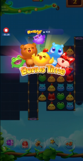 开心消消乐附加第二关怎么解3