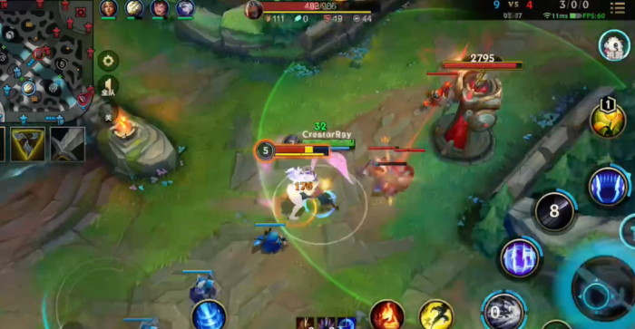 英雄联盟手游用什么好打刀妹2