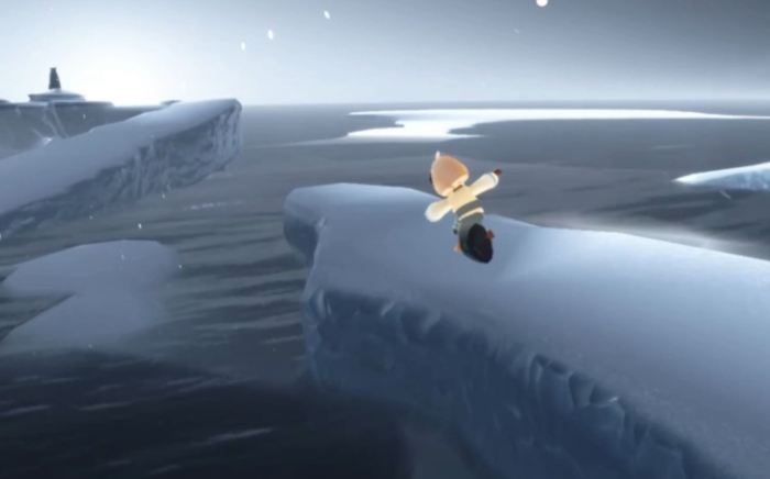 光遇里面冰湖试炼要怎么过3