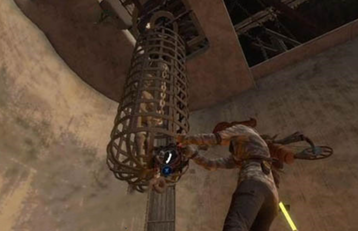 古墓丽影油桶连接起重器怎么玩2