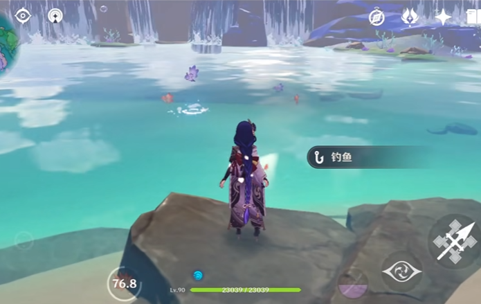 原神湖里的锦鲤怎么抓1