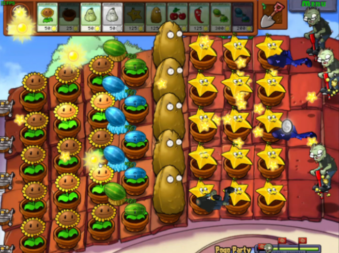 植物大战僵尸蹦蹦舞会怎么过1