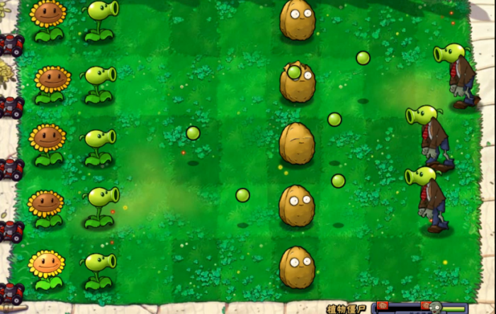 植物大战僵尸中植物僵尸怎么打2