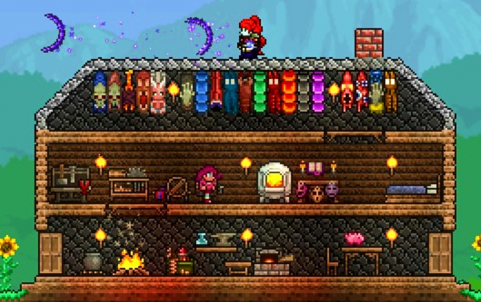 泰拉瑞亚新手怎么打骷髅王3