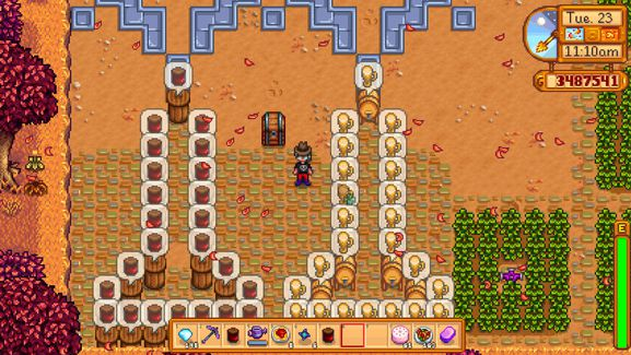 星露谷物语哪里有硬木2