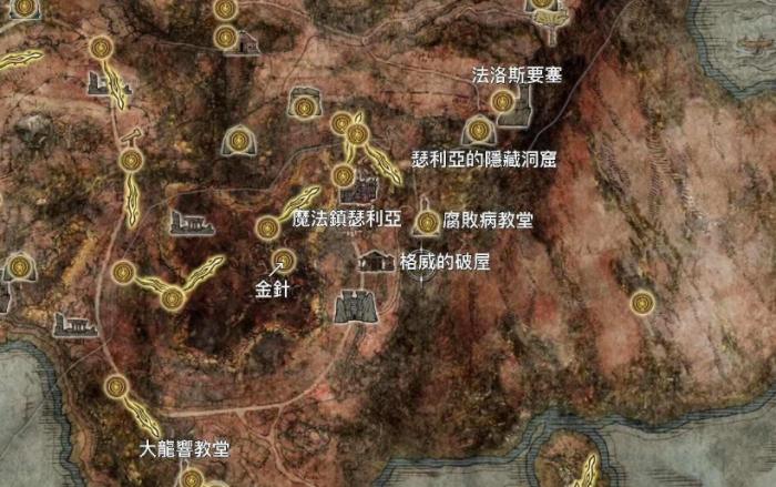 艾尔登法环地图碎片在哪里1