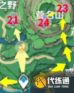 原神鹤观岛全雷神瞳位置 原神2.2雷神瞳图文收集路线 