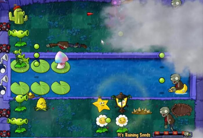 植物大战僵尸种子雨怎么过2